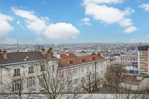 Charming Paris street view from the residence—please note this view is not guaranteed.