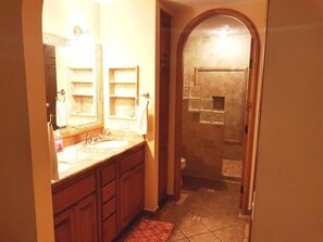 Double bathroom sink