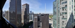 Stadsutsikt från boendet