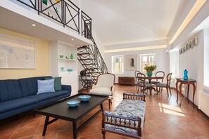 Living room settings ideal for gatherings. 