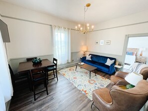 South Shore condo Living room