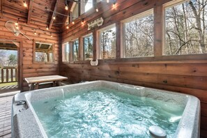 Bubbelpool inomhus