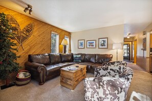 Living Area - Peak One 107 - Frisco Vacation Rental