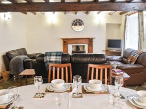 Dining Area | Stable Cottage, Askrigg