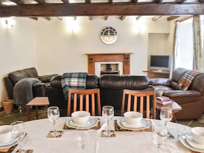 Dining Area | Stable Cottage, Askrigg