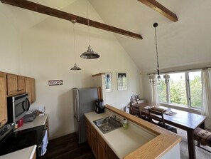 Kitchen and dining room