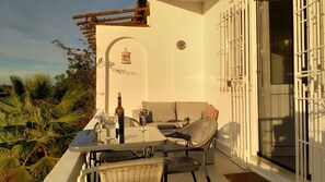 Balcony outside the living room