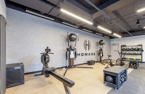 Fitnessbereich