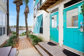 Entrance with views of Lake