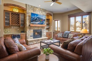 Tons of natural light in the living area