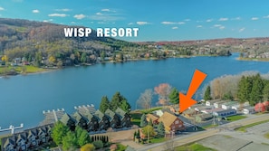 Just across the lake from Wisp Resort, making a day exploring Maryland's best slopes a piece of cake!