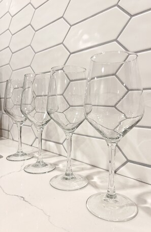 Enjoy a nice glass of wine. 