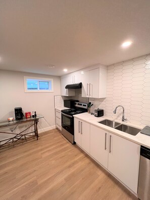 Bright & spacious kitchen.