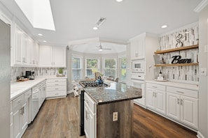 Fully stocked kitchen to prep all your group meals.