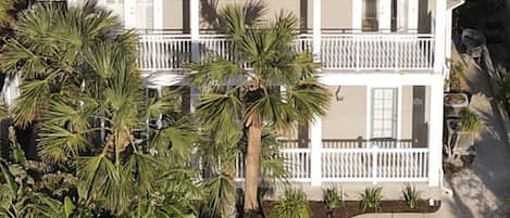 House is directly on the beach with private walkway.