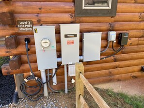 EV & Tesla Friendly (Level-2, 40-amp EV & PHEV charging station)