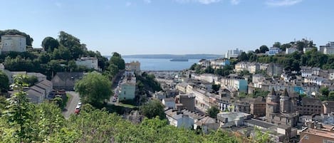 View down to Torbay