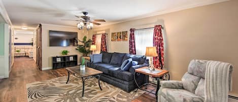Moshannon Vacation Rental | 1BR | 1BA | Step-Free Access | 1,378 Sq Ft