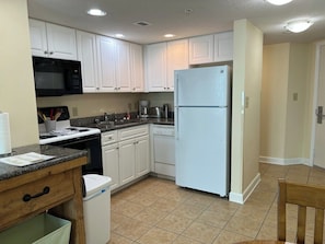 Refrigerator, drip-coffee maker & toaster