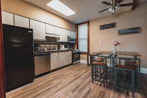 Dining space to sit with friends/family to enjoy lively, engaging conversation.