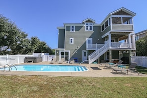 Semi-Oceanfront Outer Banks Vacation Rental 20224