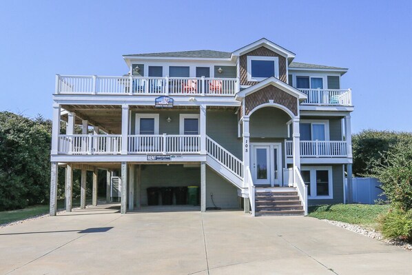 Semi-Oceanfront Outer Banks Vacation Rental 2024