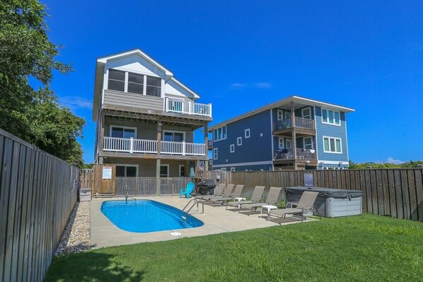 Semi-Oceanfront Outer Banks Vacation Rental 2021