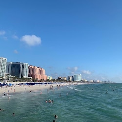 View from Pier 60 on Clearwater Beach