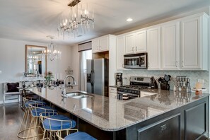 Room, Indoors, Kitchen, Kitchen Island, Home Decor
