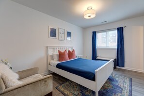There are two beautiful and spacious bedrooms