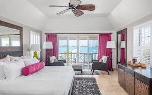 Get a peaceful night's sleep in our cozy bedroom.