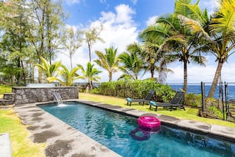 Hale Mar - Gorgeous Oceanfront Home with Private Pool & Hot Tub