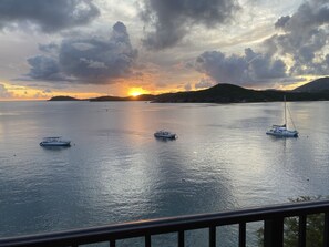 Vue depuis l’hébergement
