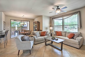 Living Room | Main Floor | Central Air Conditioning | Board Games