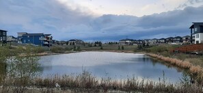 Fraser Way Pond - 2 minutes walk from this listing.