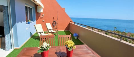 Vista a volo d'uccello,Solario,Balcone / Terrazza,Vista sul mare