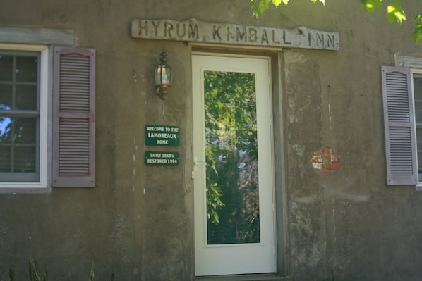 Exterior detail