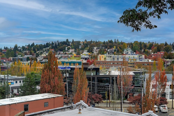 Vue depuis l’hébergement