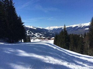 Départ à ski depuis la résidence