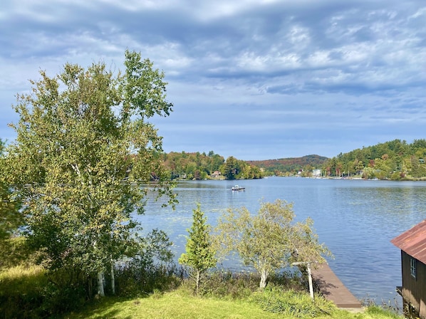 View from second story deck