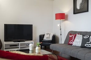 Wohnzimmer mit TV