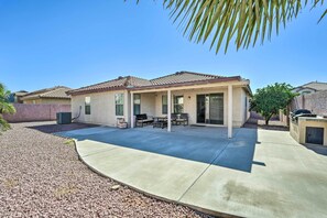 Exterior | Single-Story Home | Central Heating & Air Conditioning