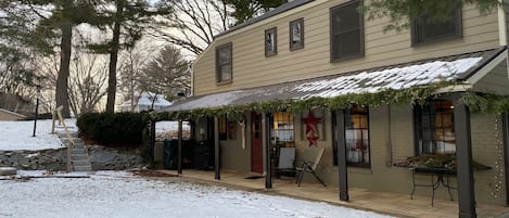 Exterior view - lower level duplex