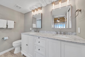 Primary Bathroom With Vanity