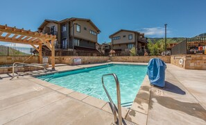 Year-round outdoor pool