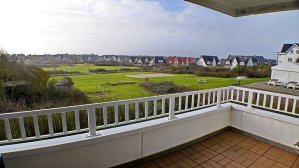 Ausblick vom Balkon