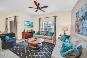 Family-friendly layout, perfect for enjoying a movie night with your loved ones.