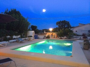 Pool at Night