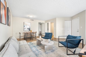 Living are & dining room