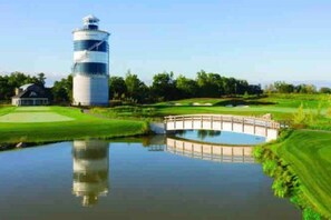 Water tower by the award winning Golf Course designed by David Carrick